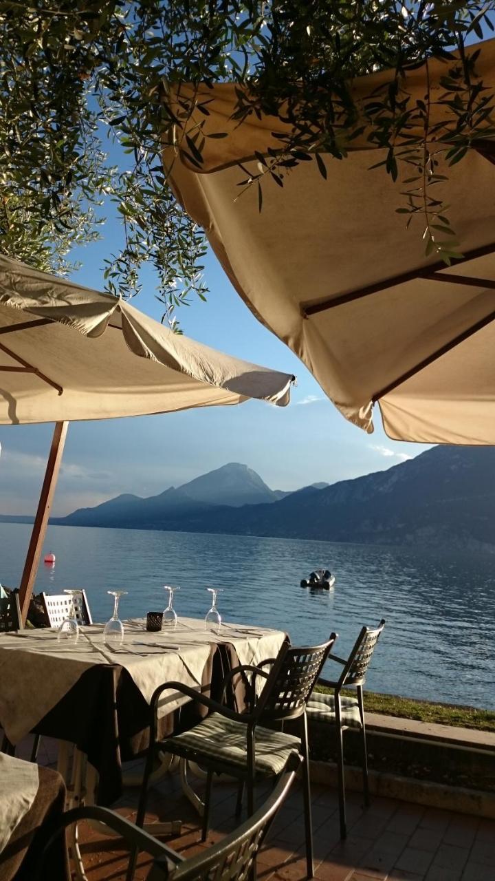 Piccolo Hotel Direkt Am See Brenzone sul Garda Exterior foto